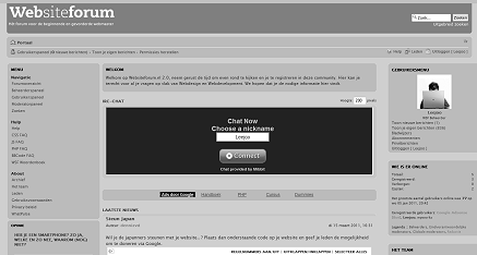 webdesign Webmaster portal Websiteforum
